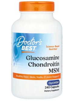 Glucosamine Chondroitin MSM With OptiMSM - 240 Capsules