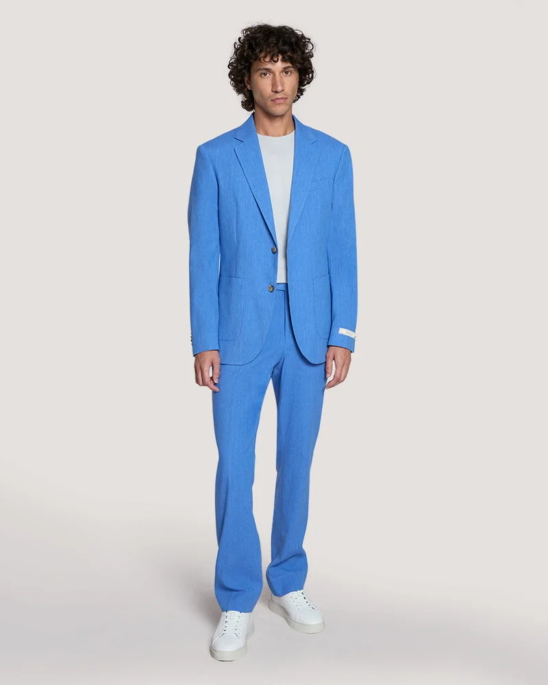 GANT Gant Slim Fit Cotton Linen Suit Jacket