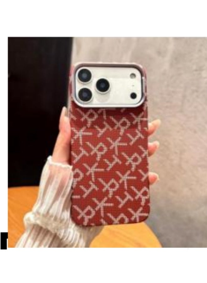 New Luxury Fiber Texture Slim Matte PC iPhone 17 Pro Max case Shockproof Phone Cover - Image 5