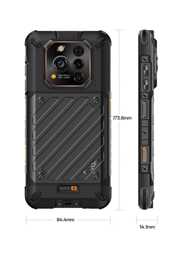 أوليفون رغوان Xever 7 5G AI متين 12GB RAM+ 512GB تخزين | 6.67 بوصة 120Hz AMOLED | NFC | IP68/IP69K - Image 3