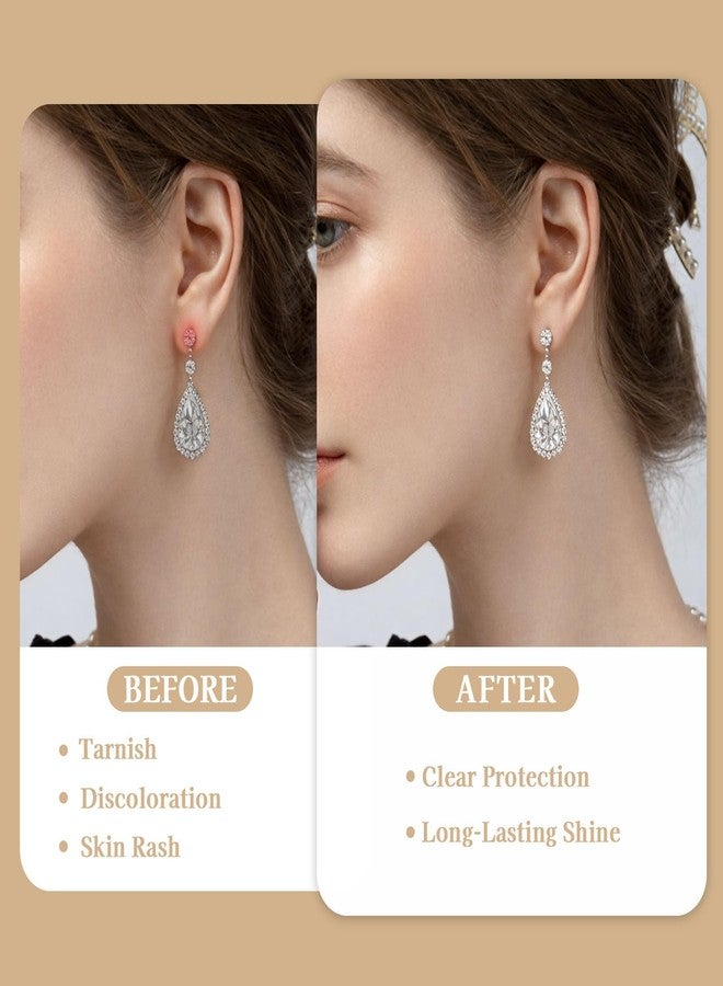 DINGSEN 50ml Jewelry Protective Coating Kit, Anti Tarnish Coating for Jewelry, Against Wear & Oxidation, Clear Protective Shield for Metals, Gemstones - Image 4