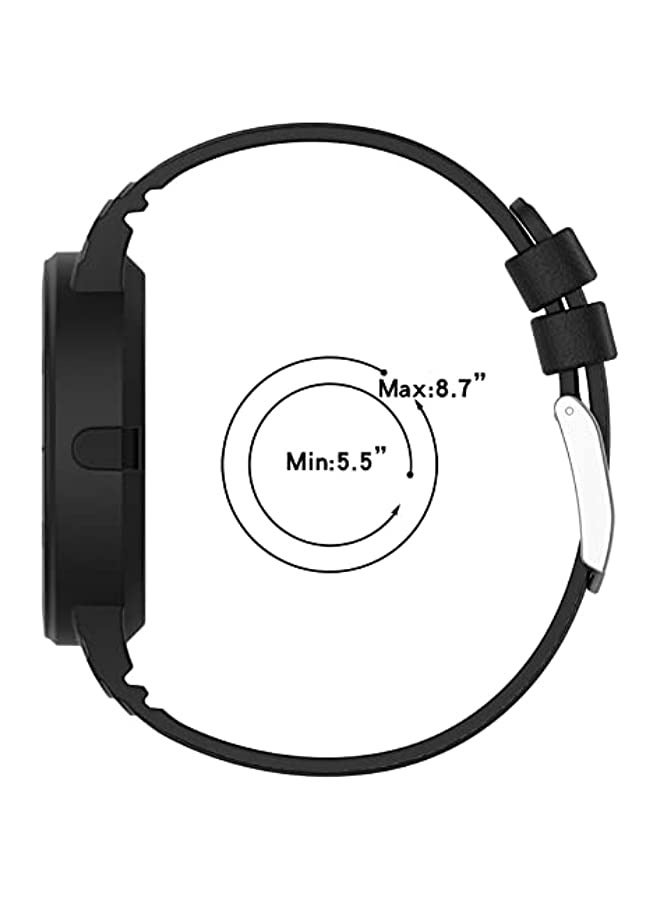 Band For Huawei Watch GT Cyber Silicone Breathable Integrated Watch Band (Black) - Image 5