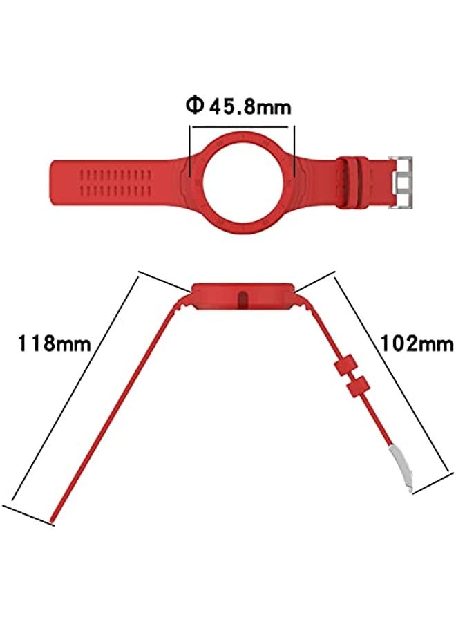 Band For Huawei Watch GT Cyber Silicone Breathable Integrated Watch Band (Black) - Image 4