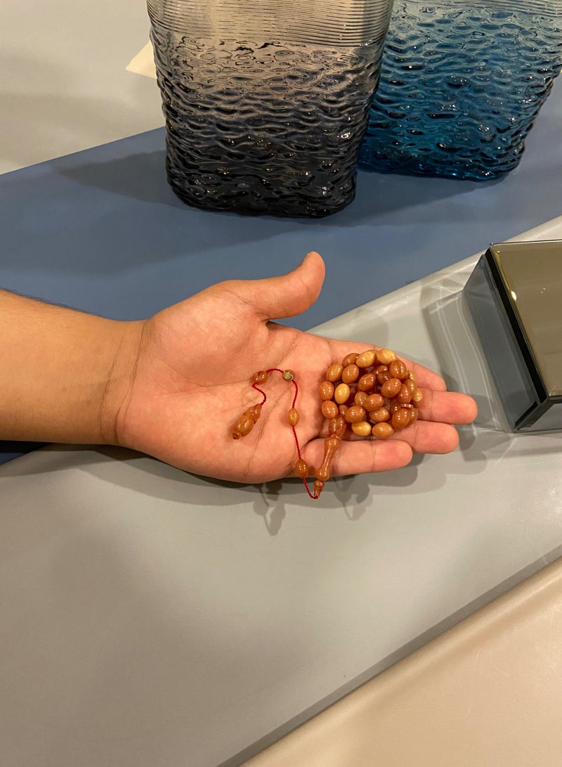 Top Quality Very Small Belgian Catalin Prayer Beads For Men 33 Beads - Image 1