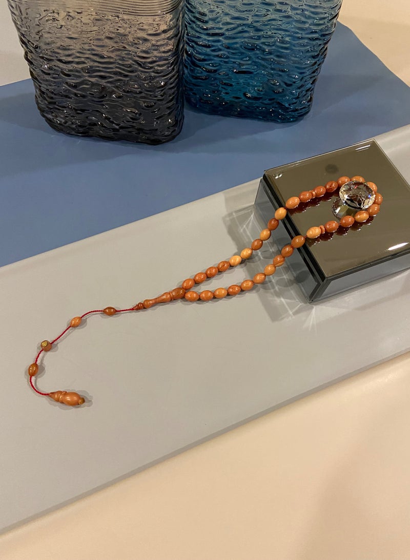 Top Quality Very Small Belgian Catalin Prayer Beads For Men 33 Beads - Image 5