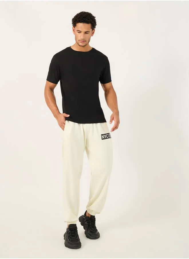 ستايلي Solid Interlock Cotton Regular Fit T-Shirt