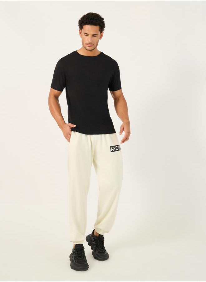 Styli - Solid Interlock Cotton Regular Fit T-Shirt - Image 1