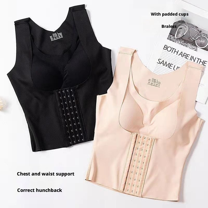 Postpartum Shapewear Bodysuit with Front Closure, Tummy Control, Push-up, Waist Trainer - Image 1