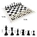 HOLYKING 19 Tournament Cloth Chess Board Set Portable Travel Pocket Chess Game Set Roll Up Combination Beginner Chess Set for Kids and Adults - Image 4