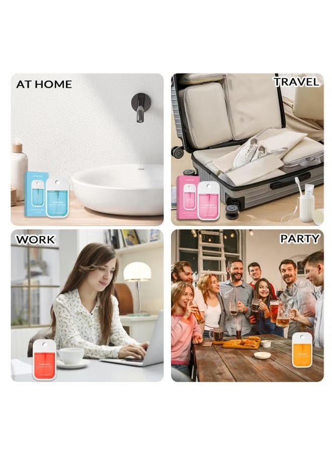 Power Mist Hydrating Hand Sanitizer Spray, Portable Travel-Size Hand Sanitizer Spray, 500-Sprays Each，Suitable for Both Adults and Children (Aloe vera) - Image 4