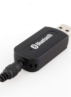 Generic جهاز استقبال بلوتوث USB للسيارة، مجموعة بث الموسيقى للسيارة، محول صوت لاسلكي محمول  - Image 4