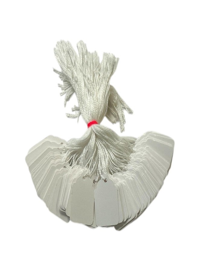 Janrax Box of 1000 White Merchandise Tags 38mm x 24mm - Image 1
