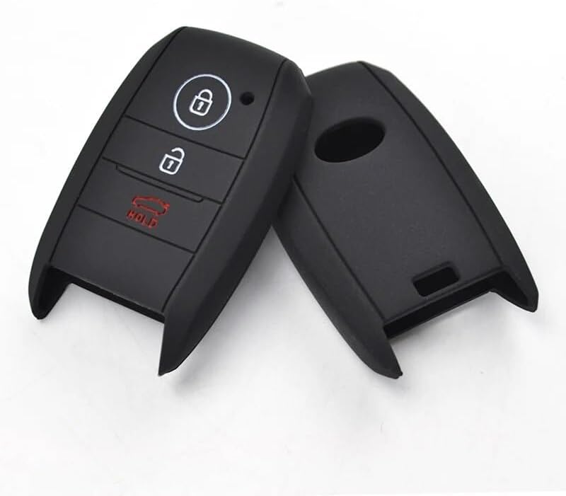 QASULER 3 Buttons Silicone Key Case Cover for Kia - Image 4