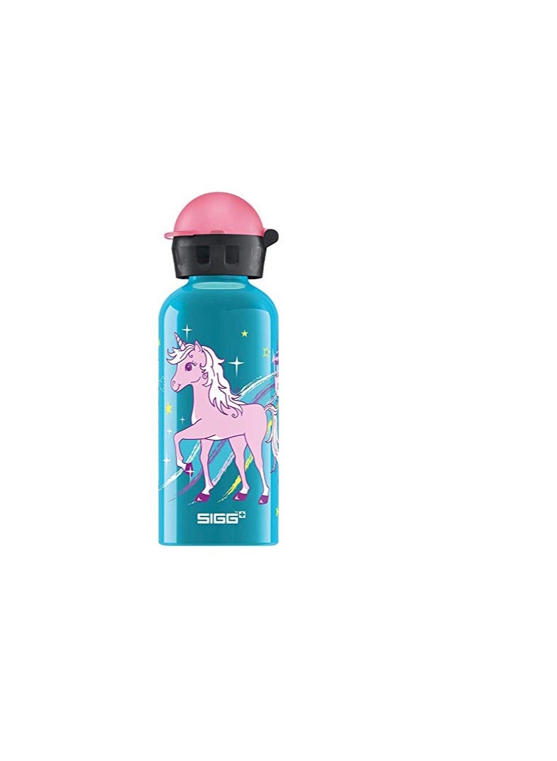 Sigg Kids Water Bottle, Aluminium, Bella Unicorn - 0.4L - Image 1