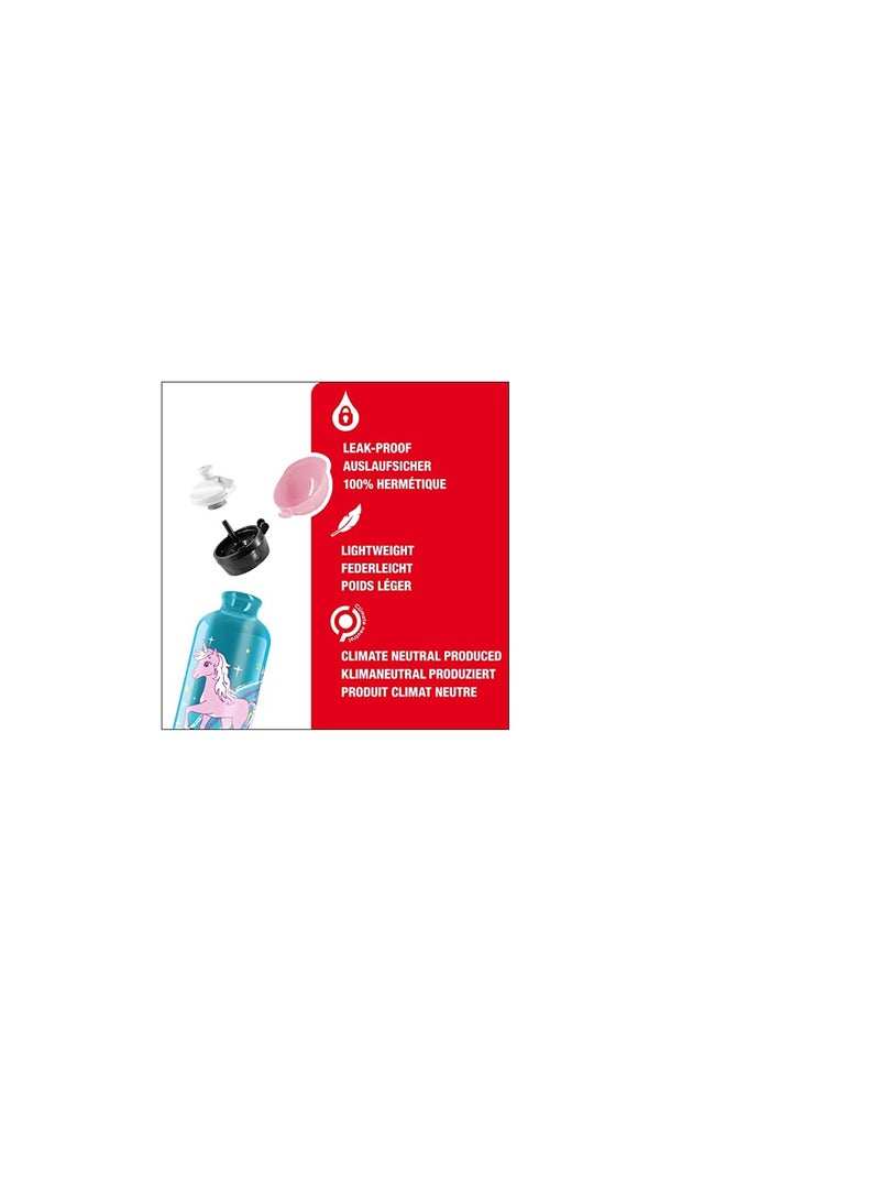 Sigg Kids Water Bottle, Aluminium, Bella Unicorn - 0.4L - Image 5