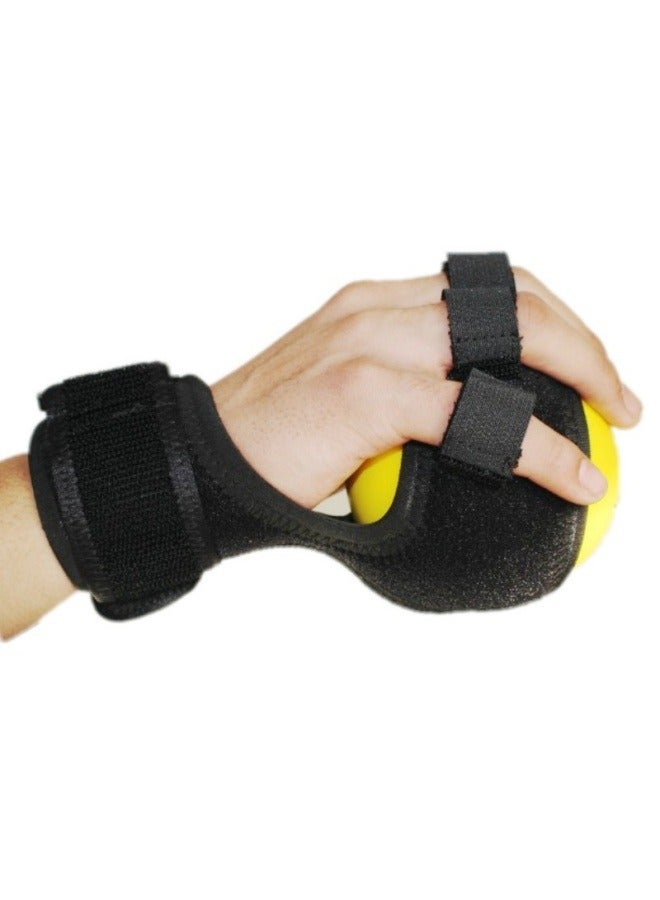 Rehabilitation trainer, finger hand massage, finger device, ball grip, fixed finger grip - Image 1