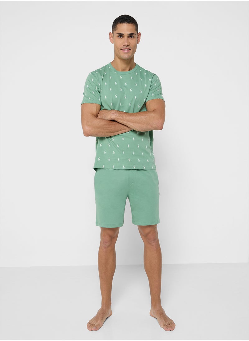 POLO RALPH LAUREN - Logo Drawtsring Shorts - Image 1
