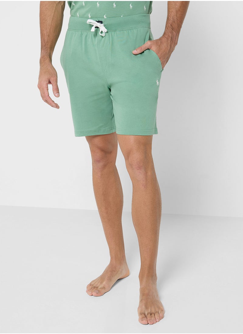 POLO RALPH LAUREN - Logo Drawtsring Shorts - Image 1