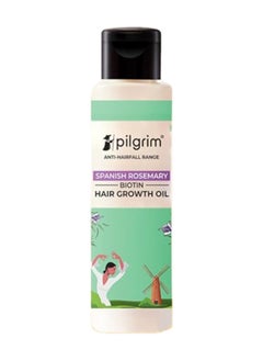 PILGRIM Spanish Rosemary And Biotin Hair Growth Oil to Control Hair Fall And Strengthens Hair 100ml  - Image 1