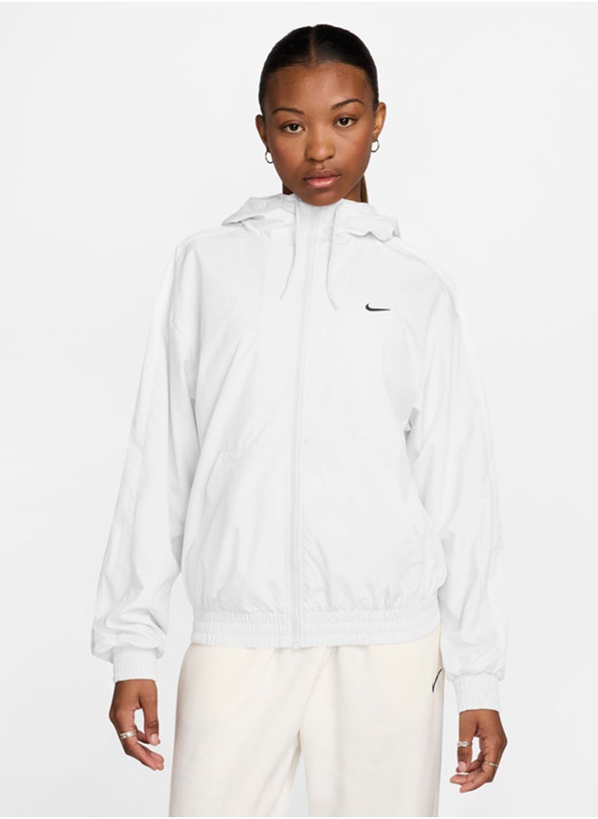 Nike W Nsw Essntl Uv Wvn Jkt Hd  - Image 1