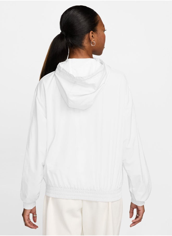 Nike W Nsw Essntl Uv Wvn Jkt Hd  - Image 2