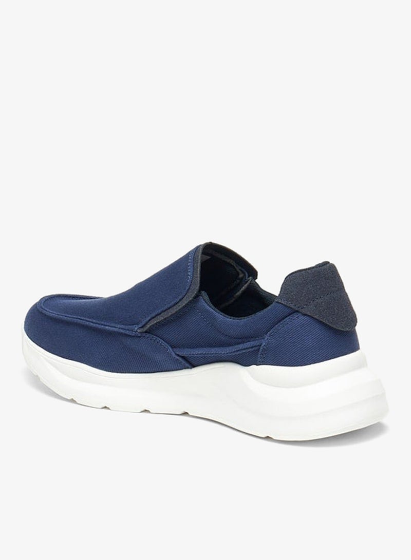 LBL by Shoexpress Textured Low Ankle Slip-On Sneakers - Image 2