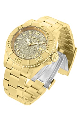 Invicta Women's Angel Stainless Steel Swiss-Quartz Watch with Stainless-Steel Strap, Gold, 20 (Model: 22707) - Image 2