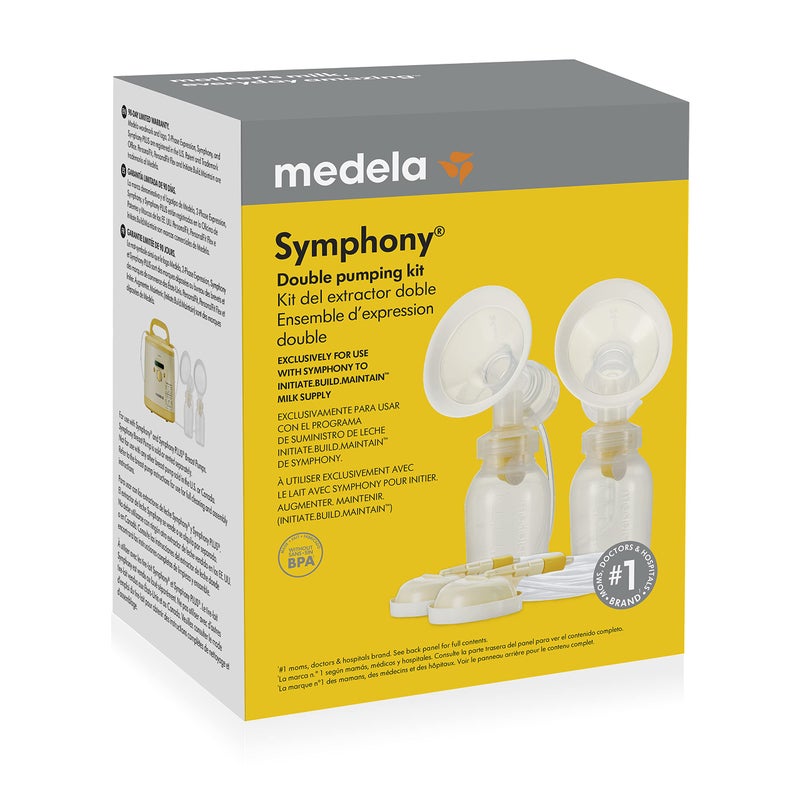 Medela Symphony Breast Pump Kit, Double Pumping System Includes Everything Needed to Start Pumping with Symphony, Made Without BPA - Image 2