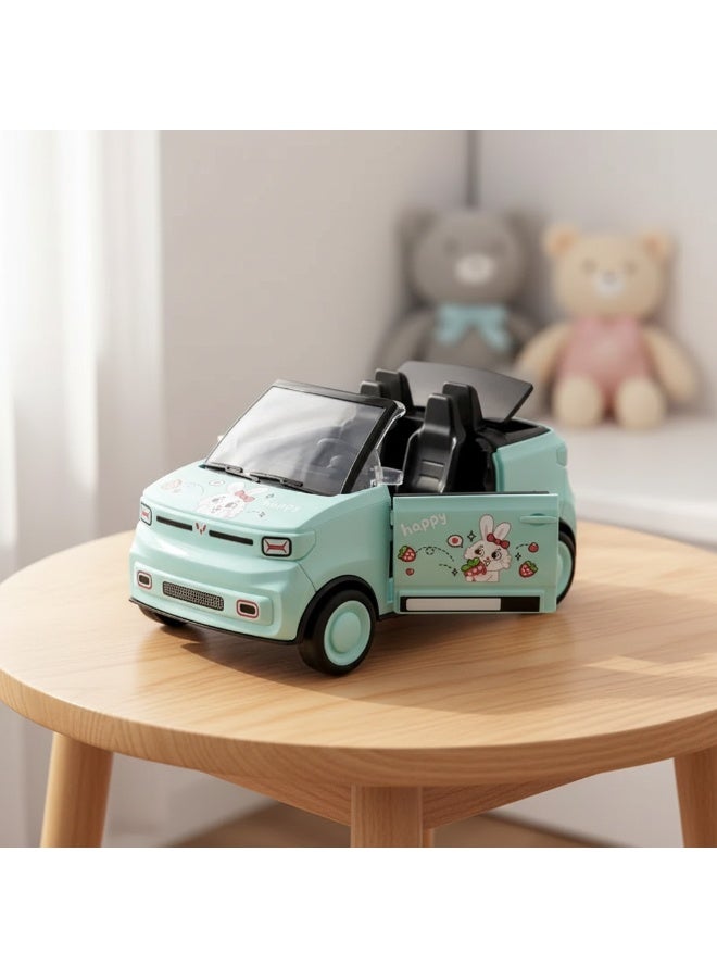 Y&D Children's Cartoon Mini Convertible Model Inertial Sports Car Toy - Image 1