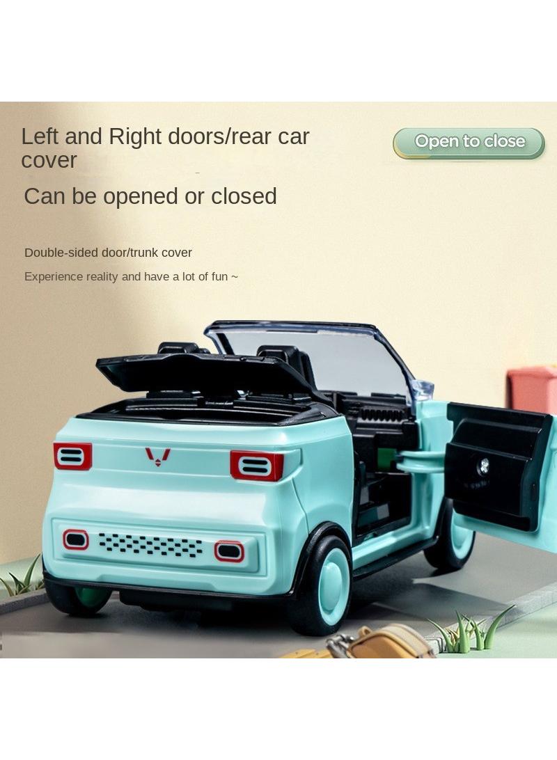 Y&D Children's Cartoon Mini Convertible Model Inertial Sports Car Toy - Image 5