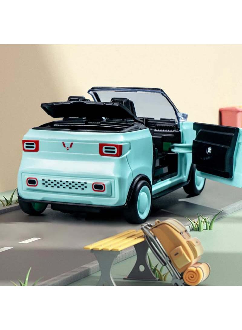 Y&D Children's Cartoon Mini Convertible Model Inertial Sports Car Toy - Image 3