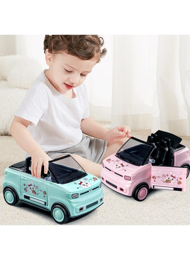 Y&D Children's Cartoon Mini Convertible Model Inertial Sports Car Toy - Image 5