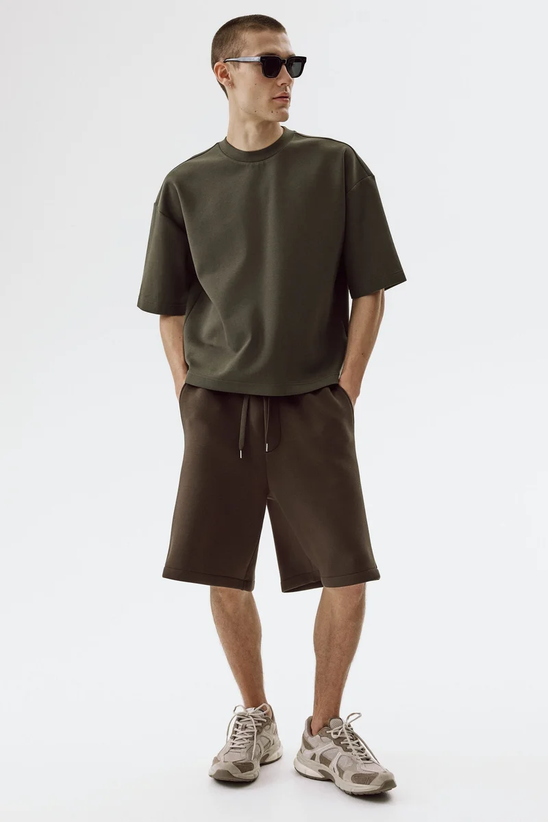 Relaxed Fit Scuba shorts