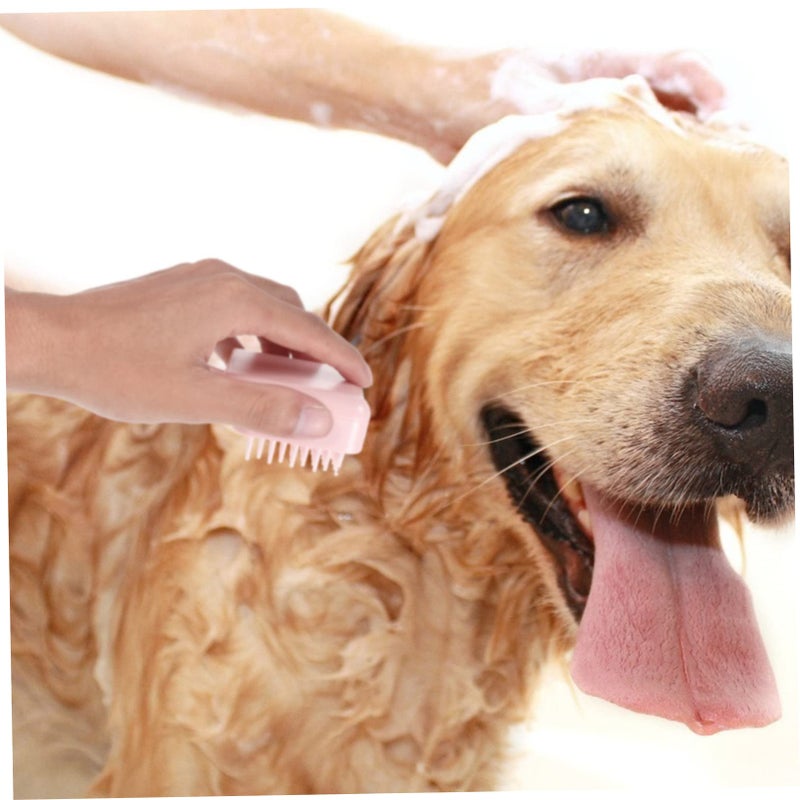 2Pcs Pet Grooming Brush For Cats Dogs Long Hair Massaging Bath Tool Blue - Image 5