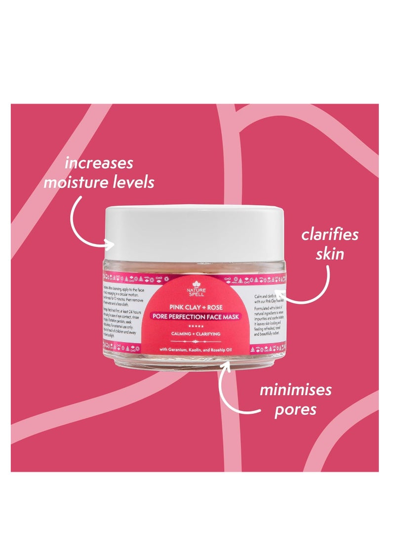 نايتشر سبيل ماسك تنظيف المسام بعمق من نيتشر سبيل – طين وردي وخلاصة الورد – 100 مل - Image 2