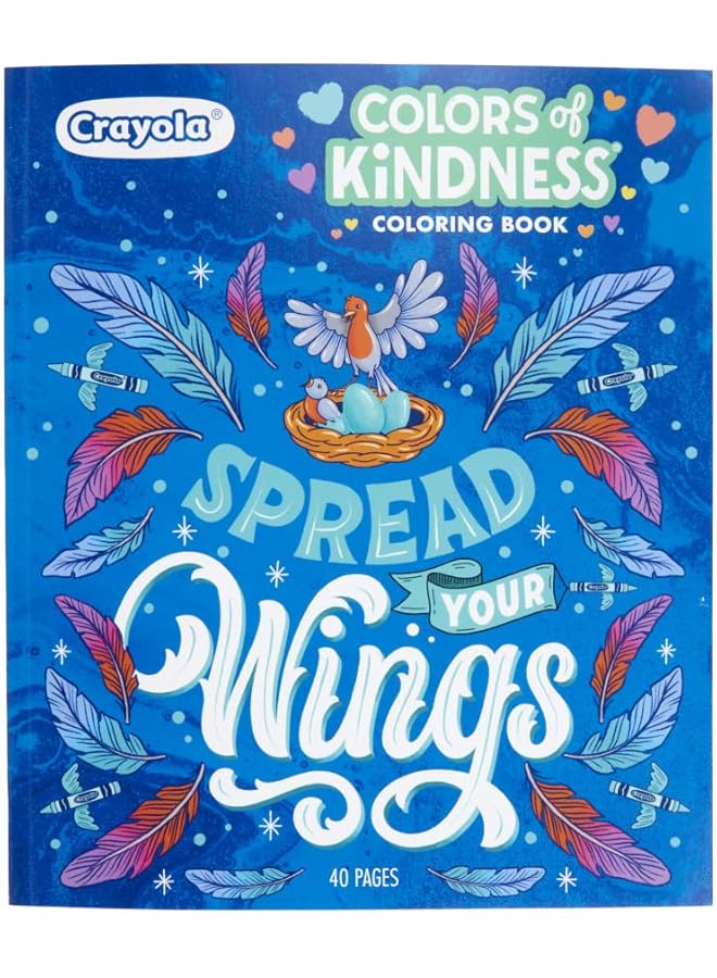 Crayola 40 Page Coloring Book Colors Of Kindness - Image 1