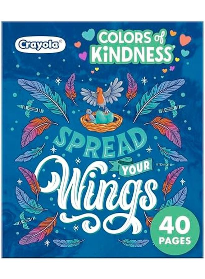 Crayola 40 Page Coloring Book Colors Of Kindness - Image 2