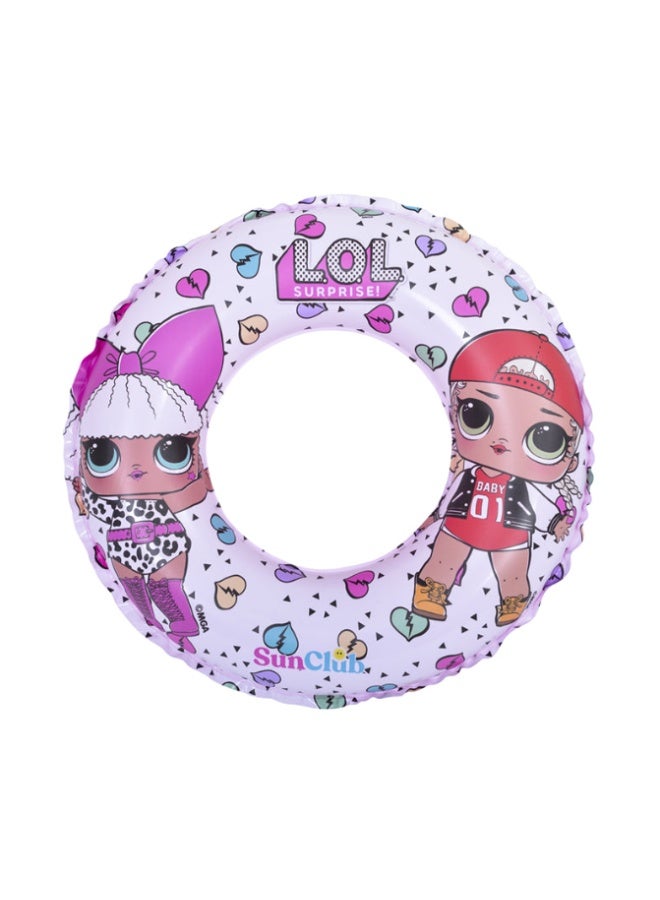 Kids LOL Surprise Inflatable Swim Ring Float
