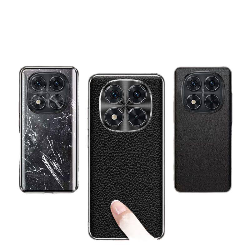 غطاء واقي، مقاوم باللون البني للصدمات لـ Redmi Note 14 Pro، Coffee Brown، حماية من السقوط، مقاومة بصمات الأصابع للسفر للمكتب للاستخدام المنزلي - Image 4