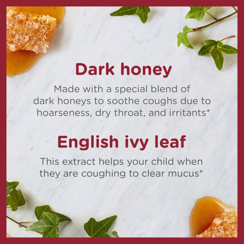 Zarbee's Children's All-in-One Honey Cough Syrup + Mucus, Throat & Nasal Day & Night Value Two Pack for Kids 6-12 + Dark Honey, Ivy Leaf Extract, Zinc Turmeric Root & B-Vitamins, Grape, 2 x 4 fl. Oz - Image 3