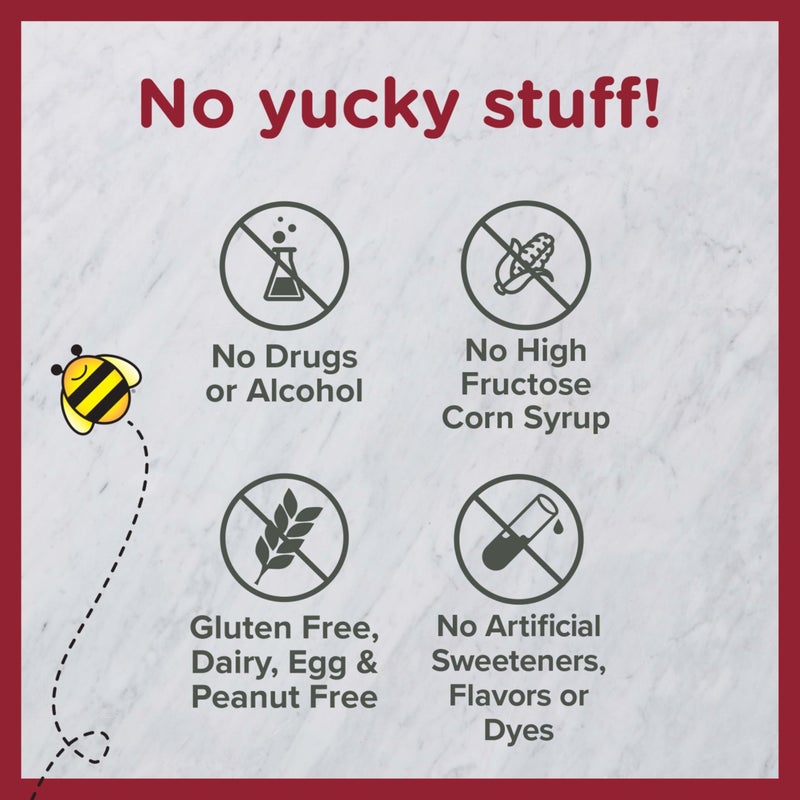 Zarbee's Children's All-in-One Honey Cough Syrup + Mucus, Throat & Nasal Day & Night Value Two Pack for Kids 6-12 + Dark Honey, Ivy Leaf Extract, Zinc Turmeric Root & B-Vitamins, Grape, 2 x 4 fl. Oz - Image 4