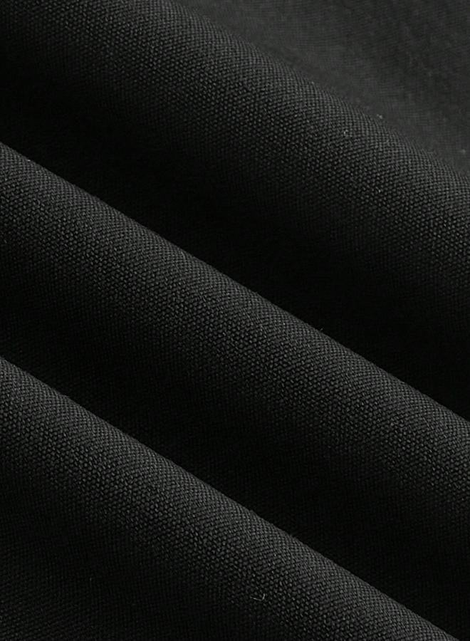 Take Two Solid Elastic Waist Wide Leg Pants - Image 3