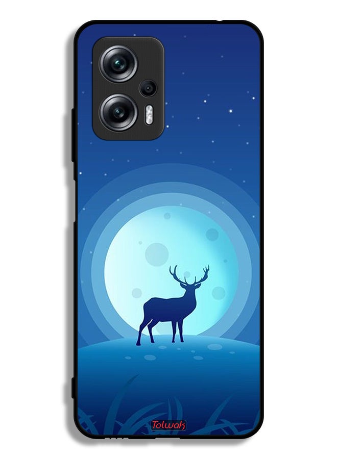 Tolwak Xiaomi Redmi Note 11T Pro Plus 5G Protective Case Cover Deer - Image 2