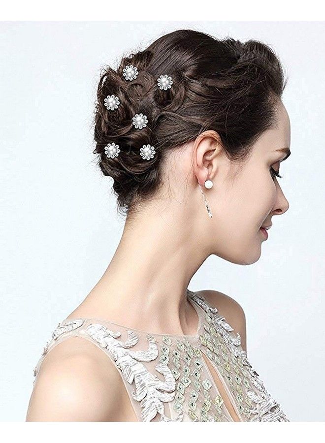 Drishti Hair Bun Pin Fancy Juda Pins With Crystal Rhinestone For Women And Girls 1 Box Set Of 20 Pin - Image 4