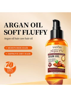 SADOER Argan Oil  CONTROL SMOOTH HAIR condationer _moroco arjan oil  hair care hair oil  - Image 2