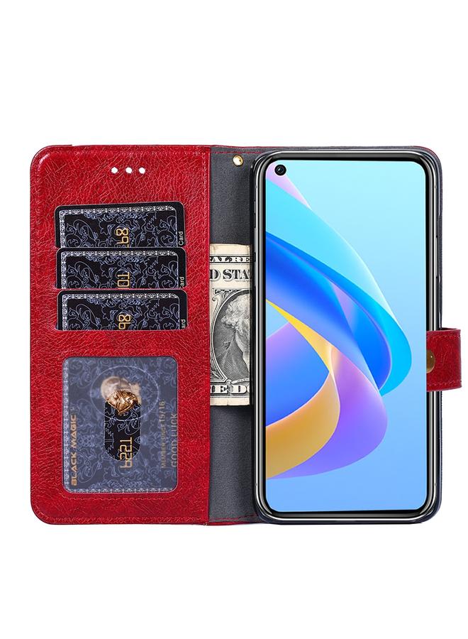 Zaboon Case For Honor 50 SE Zipper Bag PU + TPU Horizontal Flip Leather Phone Case - Image 4