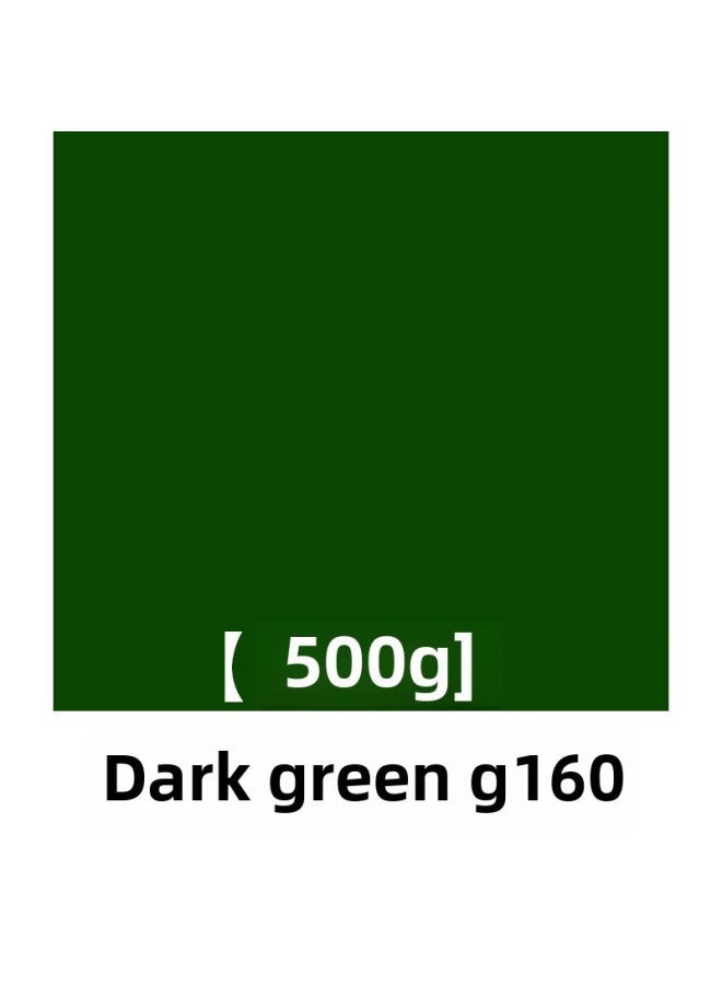 Soft Clay 500g Children's Handmade Diy Toys Colored Clay Clay Handmade Primary School Students Special Safe And Non-toxic-Color:Dark Green 500g (G160)  - Image 1
