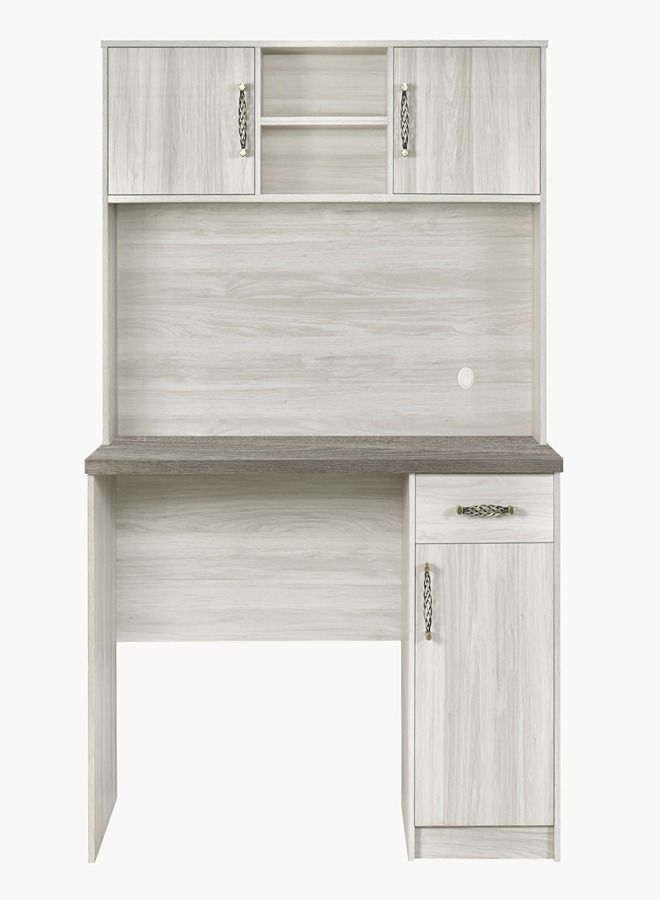 Home Box Angelic Study Desk With Hutch 120 x 157 x 60 cm - Image 3