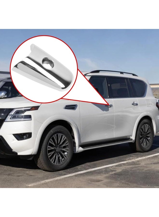 Front Left Outside Door Handle Cover for Nissan Armada 2017-2023 for Infiniti EX35 2008-2012 Replacement 80646-1BA0A Exterior Door Handle Cover - Image 4