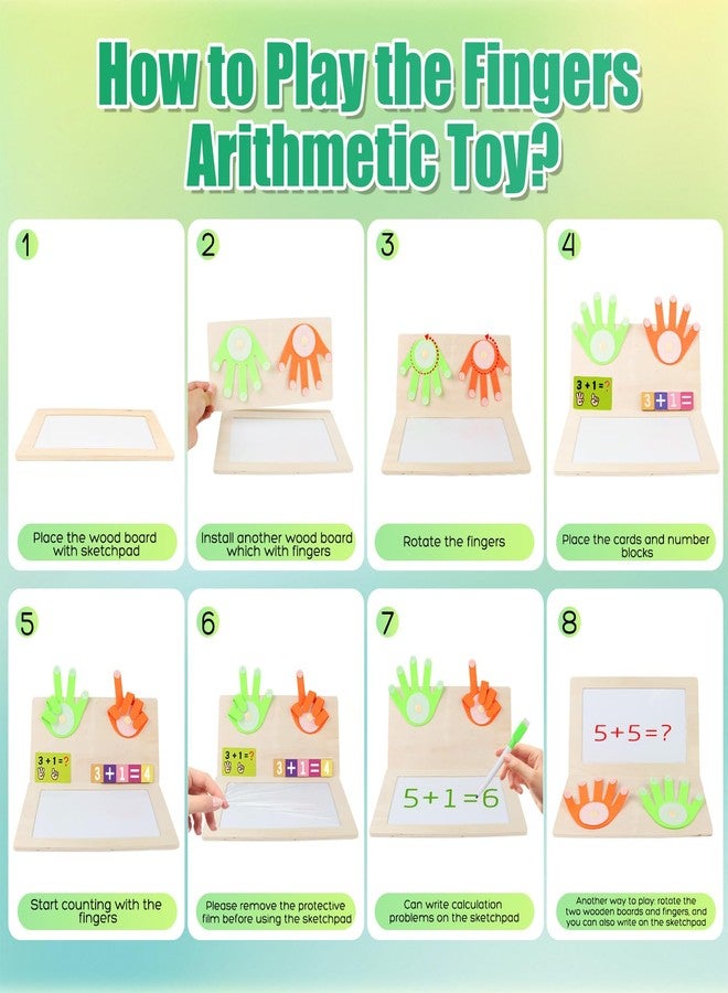 RECEKA Store Number Blocks Toys for Kids Montessori Toys for 3 4 Years Old Learning Toys - Image 3